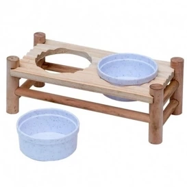 Panama Pet Miski na Stojaku dla Gryzoni Królika 2x150ml