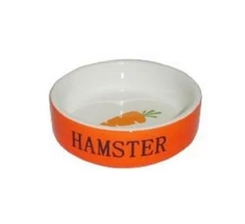 Yarro Miska Ceramiczna Dla Chomika Pomarańczowa 8,5x3cm