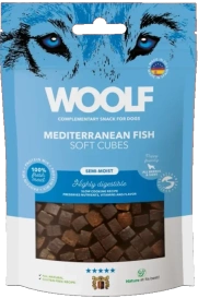 Woolf Soft Cubes Przysmak Dla Psa Ryba 100g
