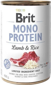 Brit Karma Monoproteinowa dla Psa Jagnięcina Ryż 400g