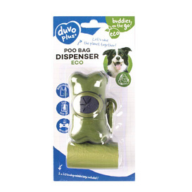 Duvo+ Dyspenser+Worki Na Odchody 2x20szt. Eco Kostka