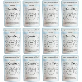 Gussto Mokra Karma Dla Kota Alergika Łosoś 12x85g