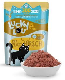 Lucky Lou Karma Dla Kota Drób Jeleń 300g