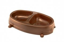 Sum-Plast Miska Dla Kota Psa Podwójna Kolor Losowy 300ml