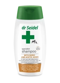 Dr Seidel Szampon Dla Psa Kota Kwas Borowy i Octowy 220ml