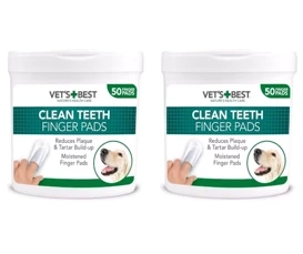 Vets Best Czyściki Do Zębów Dla Psów Napalcowe 2x50szt