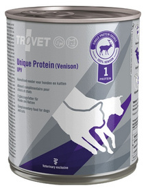 Trovet Unique Protein UPV Dziczyzna Karma Dla Psa Kota 800g