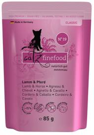 Catz Finefood Classic N19 dla Kota Jagnięcina Konina 85g