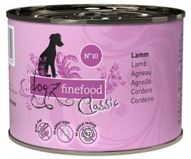 Dogz Finefood Karma Dla Psa N10 Jagnięcina 200g