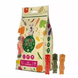 Garden Bites Toby Small Pouch Toothbrush Małe Szczoteczki do Zębów 500g