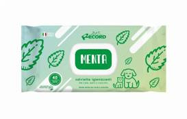 Record Chusteczki New Mięta XL 40szt. Antybakteryjne