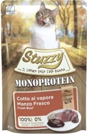 Stuzzy Mokra Karma Monoproteinowa dla Kota Wołowina Saszetka 85g
