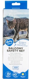 Duvo+ Siatka Ochronna Dla Kota Transparentna 4x3m 