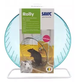 Savic Rolly Giant Kołowrotek dla Gryzoni ze Stojakiem 27cm