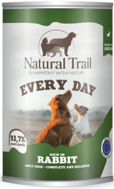 Natural Trail Karma dla Psa Królik Puszka 400g