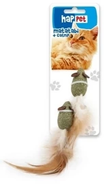 Happet Zabawka Dla Kota Myszki z Kocimiętką 2szt
