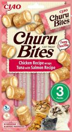 Churu Bites Chicken Tuna With Salmon 30g, przysmak dla kota