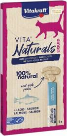 Vitakraft Kot 6x15g Naturals Liquid Salmon