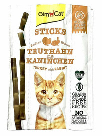 Gimcat Sticks 20g Indyk Królik 4szt.