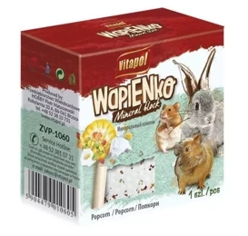 Vitapol Kostka Wapienna dla gryzoni Popcorn 40g