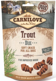 Carnilove Dog Snack Fresh Soft Trout+Dill 200g