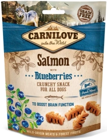 Carnilove Pies Snack Crunch Salmon & Blueberries 200g