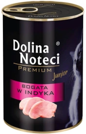 Dolina Noteci Kot Puszka 400g Kitten Indyk