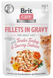 Brit Care Kot Saszetka 85g Fg Turkey&Salmon