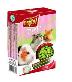 Vitapol Dropsy dla gryzoni Warzywne 75g