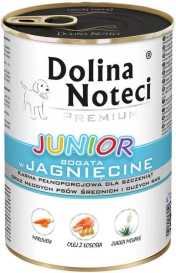 Dolina Noteci Premium Karma Dla Szczeniąt Jagnięcina 400g