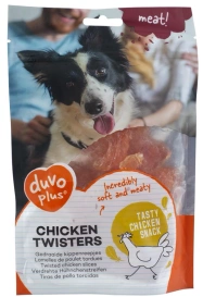 Duvo+ Twisters Przysmak dla Psa Kurczak 80g 
