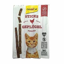 Gimcat Sticks Przekąska Dla Kota Kabanosy 20g Drób 4szt
