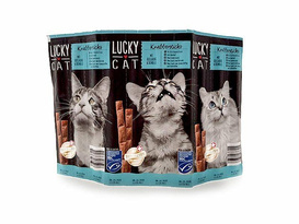 Lucky Cat Przysmak Dla Kota Kabanos Ryby 10szt