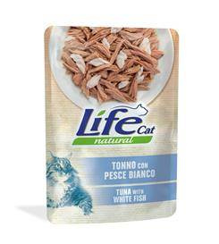 Life Cat Saszetka 70g Tuńczyk Biała Ryba Karma dla Kota