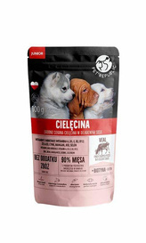 Pet Republic Pies Saszetka 100g Cielęcina Junior Sos