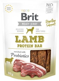 Brit Jerky Lamb Protein Bar 80g, przysmak dla psa