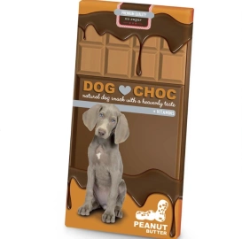 Duvo+ Dog Choc Czekolada Dla Psa Masło Orzechowe 100g