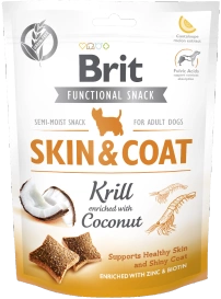 Brit Skin & Coat Krill Coconut 150g, Przysmak dla Psa