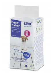 Savic Higieniczne Podkłady Dla Psa Medium 40x30cm 50szt