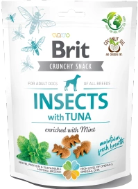 Brit Crunchy Snack Insects with Tuna 200g, przysmak dla psów z tuńczykiem