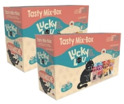 Lucky Lou Karma Dla Kota Tasty Mix-Box Saszetki 24x125g