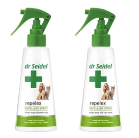Dr Seidel Repelex Płyn Odstraszający Psa Kota 2x100ml