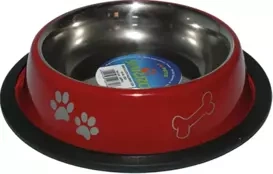 Yarro Metalowa Miska Dla Psa Na Kostki 18cm