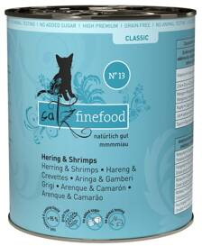 Catz Finefood Classic N13 Śledź Krewetki 800g
