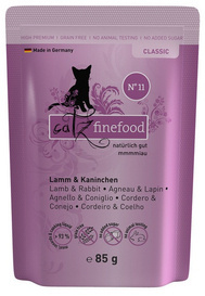 Catz Finefood Classic N11 Karma dla Kota Jagnięcina Królik 85g