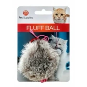 Pet Supplies Fluff Ball Piłka dla Kota Futrzana