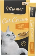 Miamor Cat Cream Przysmak Dla Kota Krem Kurczak Ser 6x15g