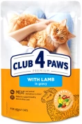 Club4Ł Kot Saszetka 100g Adult Jagnięcina W Sosie