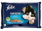 Felix Fantastic Rybne Smaki łosoś/gładzica w galaretce saszetki 4x85g