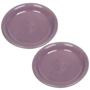 Nobby 2 Miski Ceramiczne dla Kota Fioletowy 14x2cm